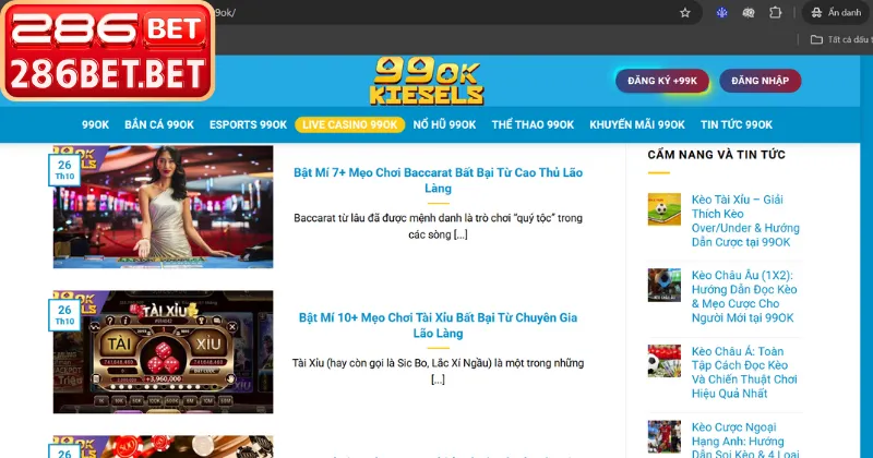 Hướng dẫn đăng ký game 99ok nhanh chóng đơn giản