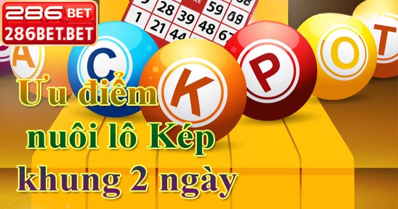 Bảng thống kê lô kép nuôi khung 2 ngày tại 286bet