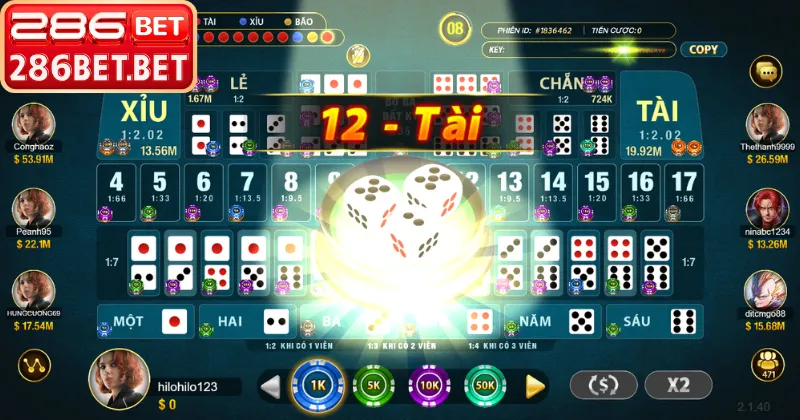 Mẹo chơi sicbo tài xỉu soi cầu chuẩn xác tại 286BET