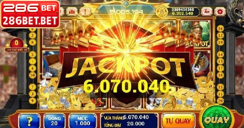 Trải nghiệm sảnh game nổ hũ 88 cực nét tại 286bet