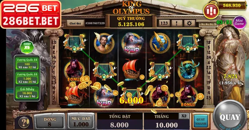 Kinh Nghiệm Chinh Phục Nổ Hũ Sấm Truyền Tại 286BET Kinh Nghiệm Chinh Phục Nổ Hũ Sấm Truyền